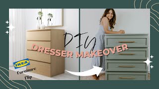 ikea Furniture Flip  DIY Dresser Makeover before and after [upl. by Dudden527]