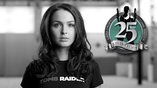 TombRaider25 Greeting Camilla Luddington [upl. by Hobie]