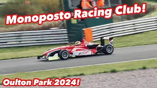 Monoposto Racing Club Oulton Park 2024 raw footage and pure sound [upl. by Gomer]