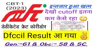 dfccil result 2023 declared big upadate today dfccil result 2023 इन्तजार खत्म जल्दी check करो [upl. by Paviour]