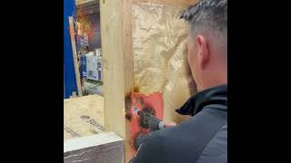 Class A fire protection coating for spray foam and timber frame [upl. by Fellner]