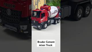 Bruder Cement mixer Alloy diecast model Truck Construction Large Vehicle viral truck shorts [upl. by Orozco]