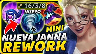 😱¡WTF ¡El NUEVO REWORK de JANNA mini IMPRESIONA a TODOS al ONE SHOTEAR con 1 TORNADO ASCO 100 [upl. by Elery]