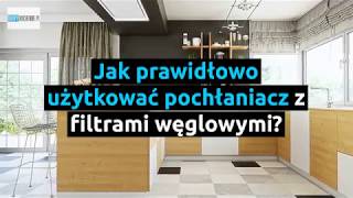 Jak prawidłowo użytkować pochłaniacz z filtrami węglowymi  Okapykuchennepl [upl. by Kidder]