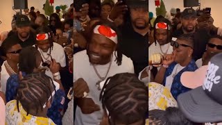 Naira Marley X Wizkid Backstage After Party with Davido AfroNation Portugal 2022 [upl. by Atahs34]