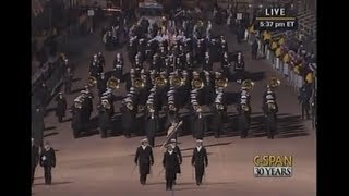 United States Navy Band Inaugural Parade 2009 [upl. by Cynar]