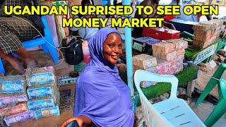 UGANDAN SUPRISED TO SEE THE OPEN MONEY MARKET OF HARGEISA SOMALILAND [upl. by Nylarahs]