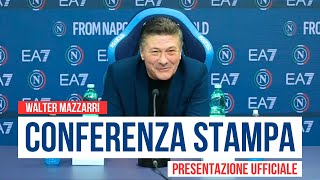 Mazzarri in conferenza stampa 🎙 Presentazione ufficiale alla vigilia di Atalanta Napoli [upl. by Eenttirb709]