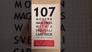 QUICK LOOK AT BOOK 107 Modern Magic Tricks with a Svengali Card Deck [upl. by Eenahpets393]