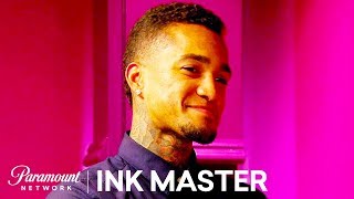 Anthony Michaels ReInks His Ink Master Title  Ink Master Redemption Season 3 [upl. by Ahgiela]