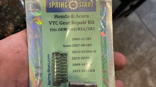 2018 Honda Fit Gen 3 VTC Actuator Spring Upgrade [upl. by Oisor]