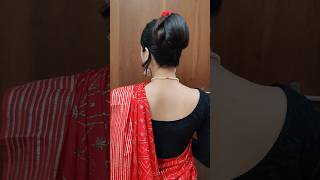 Very Easy Karwa chauth Juda Hairstyle❤️ shortsvideo juda hairstyle karwachauthspecial [upl. by Chicoine586]