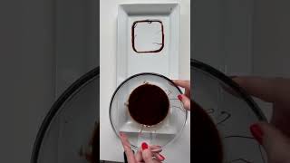 Michelin Star Plating Technique With Chocolate Sauce shorts [upl. by Enihpesoj]