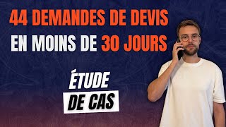 Étude de cas  44 Demandes de Devis en Moins de 30 Jours Couvreur [upl. by Will590]