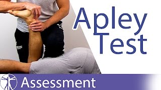 Apleys Test  Meniscus Injury [upl. by Nuri]