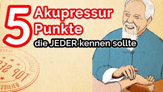 Die 5 Wichtigsten Akupressur Punkte die du kennen solltest [upl. by Elitnahc]