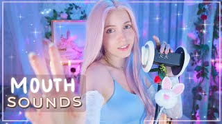 ASMR  MOUTH SOUNDS y visuales para ti 🤍🎧 [upl. by Korman]