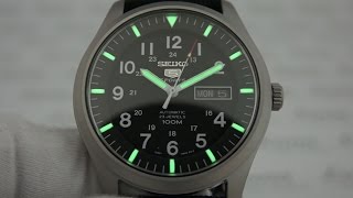 SEIKO Sport Automatik Herrenuhr snzg15k1 [upl. by Nortna870]