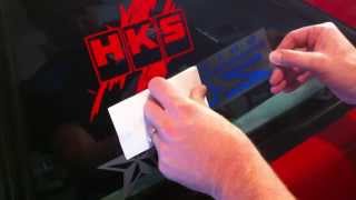 Vinyl Sticker Decal Installation Steps Tips amp Tricks Troubleshooting [upl. by Pickford166]