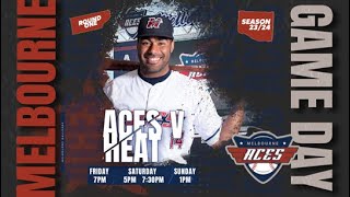 Melbourne Aces vs Perth Heat┃Game 1┃Nov 17 2023 [upl. by Alenoel]