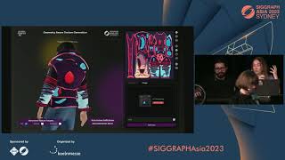 SIGGRAPH Asia 2023 Geometry Aware Texture Generation  Real Time Live [upl. by Karie]