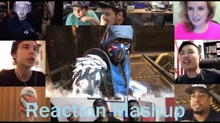 Injustice 2 Introducing Sub Zero Trailer REACTION MASHUP [upl. by Jacquelyn]