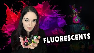 Fluorescent Paints How to use them [upl. by Eseuqcaj]