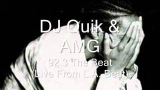 DJ Quik amp AMG  Power 106 Radio Drop SUPER RARE quotLive From LAquot Beat [upl. by Ahsiner605]