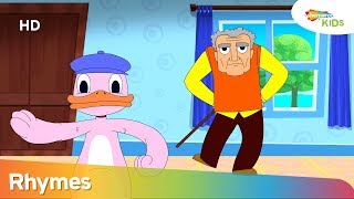 Goosey Goosey Gander HD  3D English Nursery Rhymes For Children  Shemaroo Kids [upl. by Tremayne]