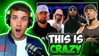 MY BRAIN HURTS 🤯  Rapper Reacts to Eminem amp LL Cool J  Murdergram Deux FIRST REACTION [upl. by Fayth]