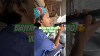 Biriyani wala 🥰 ashiq shorts comedy viralvideo trending [upl. by Atiuqiram]