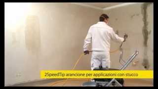 Spruzzatura stucco con WAGNER ProSpray 339 [upl. by Kallista]