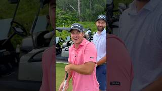 Which Youtube Golfer Can Hit The Shortest Top golf shorts [upl. by Darees]