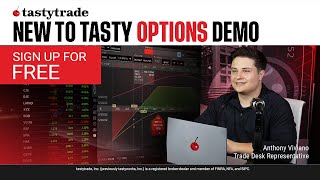 New to tastytrade Options Trading Tutorial  February LIVE Demo [upl. by Ahsenra]