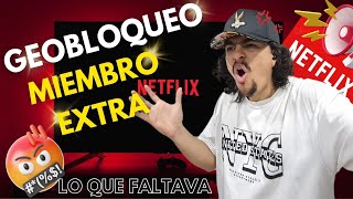 LO QUE FALTABA 😵😠 El perfil Extra de NETFLIX Ahora tiene GEOBLOQUEO 🤬 NOTICIA IMPORTANTE SI VENDES [upl. by Brunell]