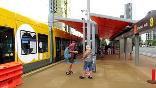 Broadbeach South Tramway Extension Works John Coyle video [upl. by Blatt766]