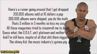 Canibus  Rip The Jacker Lyrics [upl. by Nosmoht]