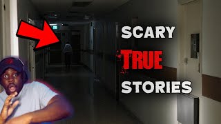 3 Very Scary TRUE Horror Stories by Mr Nightmare REACTION [upl. by Angeli751]