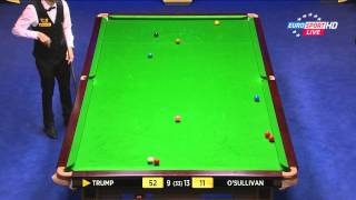 Ronnie OSullivan vs Judd Trump  WSC 2013 Semifinal Frame 2224 [upl. by Alram896]