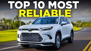 10 Most Reliable New Mid Sized SUVs  Super Dependable [upl. by Neleb]