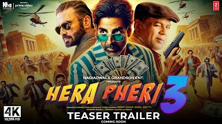 Hera Pheri 3  Trailer2024  Akshay Kumar Paresh Rawal Suniel Shetty Kiara Advani  TSeries [upl. by Caputo411]