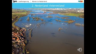 Leefomgeving  Nederland Rivierenland Onbeheersbare rivieren [upl. by Klotz]