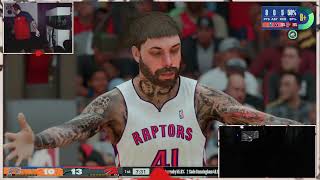 Hall of Fame Game 82 Raptors v Knicks [upl. by Aneeuqahs598]