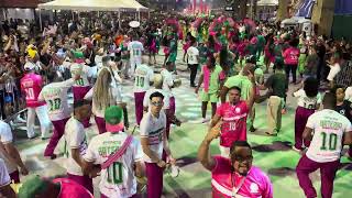 Bateria da Mangueira no mini desfile do dia nacional do samba para o carnaval de 2025 [upl. by Walcott]