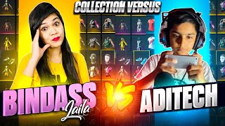 Aditech Challenge Me For Collection Versus  Aditech Vs Bindass Laila  Garena Free Fire ADITECHOP [upl. by Erbua]