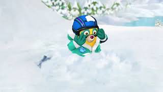 Special Agent Oso Special Alert Dotty Ski Down Poles Mountain Without Falling Keep Paws Warm [upl. by Calendre]