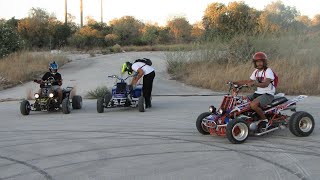 Yamaha Banshee 350  Having Fun amp Ripping Tires [upl. by Aitel]