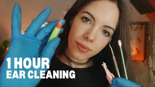 ASMR  1 Hour Of Intense Ear Cleaning 👂asmr for workstudying [upl. by Asile721]