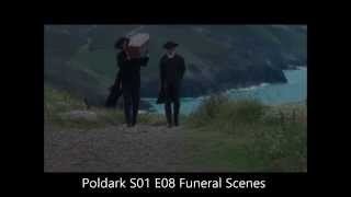 Poldark S01 E08 Funeral Scenes 2015 [upl. by Alcus]