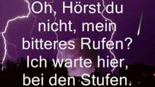 Fliehende Stürme  Blauer Mond mit lyrics [upl. by Spalla817]